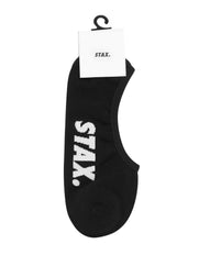 Unisex No Show Socks - Black