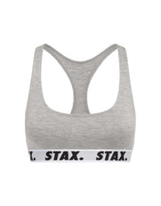Womens Bralette - Marle Grey