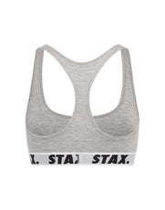 Womens Bralette - Marle Grey