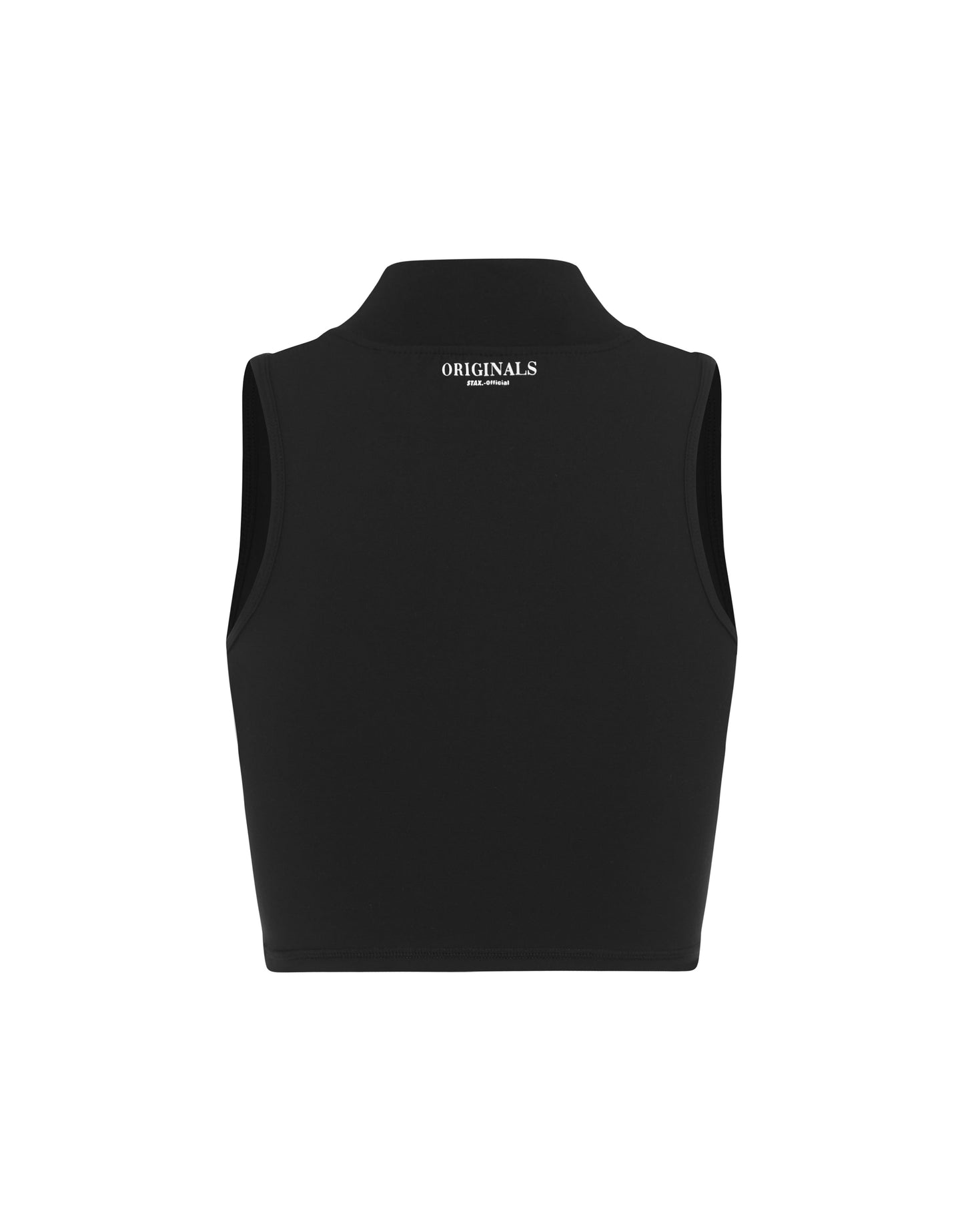 High Neck Cropped tank NANDEX™ - Black