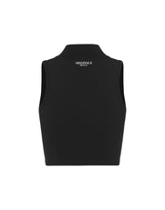 High Neck Cropped tank NANDEX™ - Black