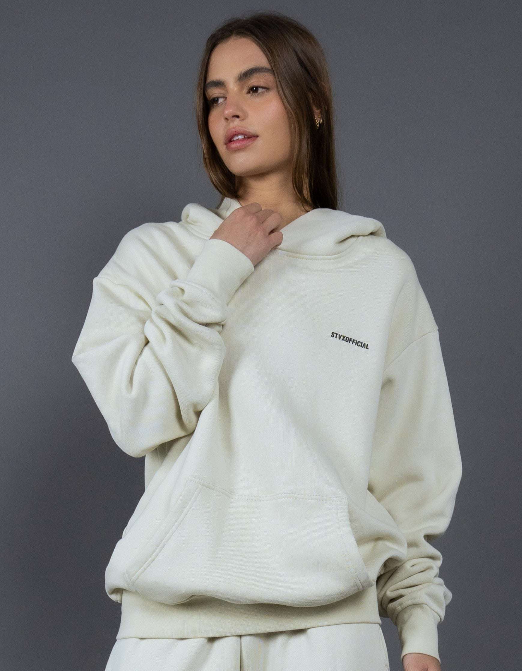 Women's 'Adanola' Oversized Desert Beige Hoodie Adanola, 46% OFF