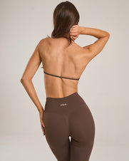 Premium Seamless Skulpt Bralette - Brown