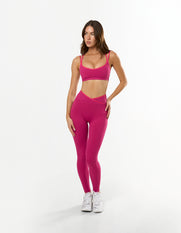 Double Strap Crop Airlyte - Orchid