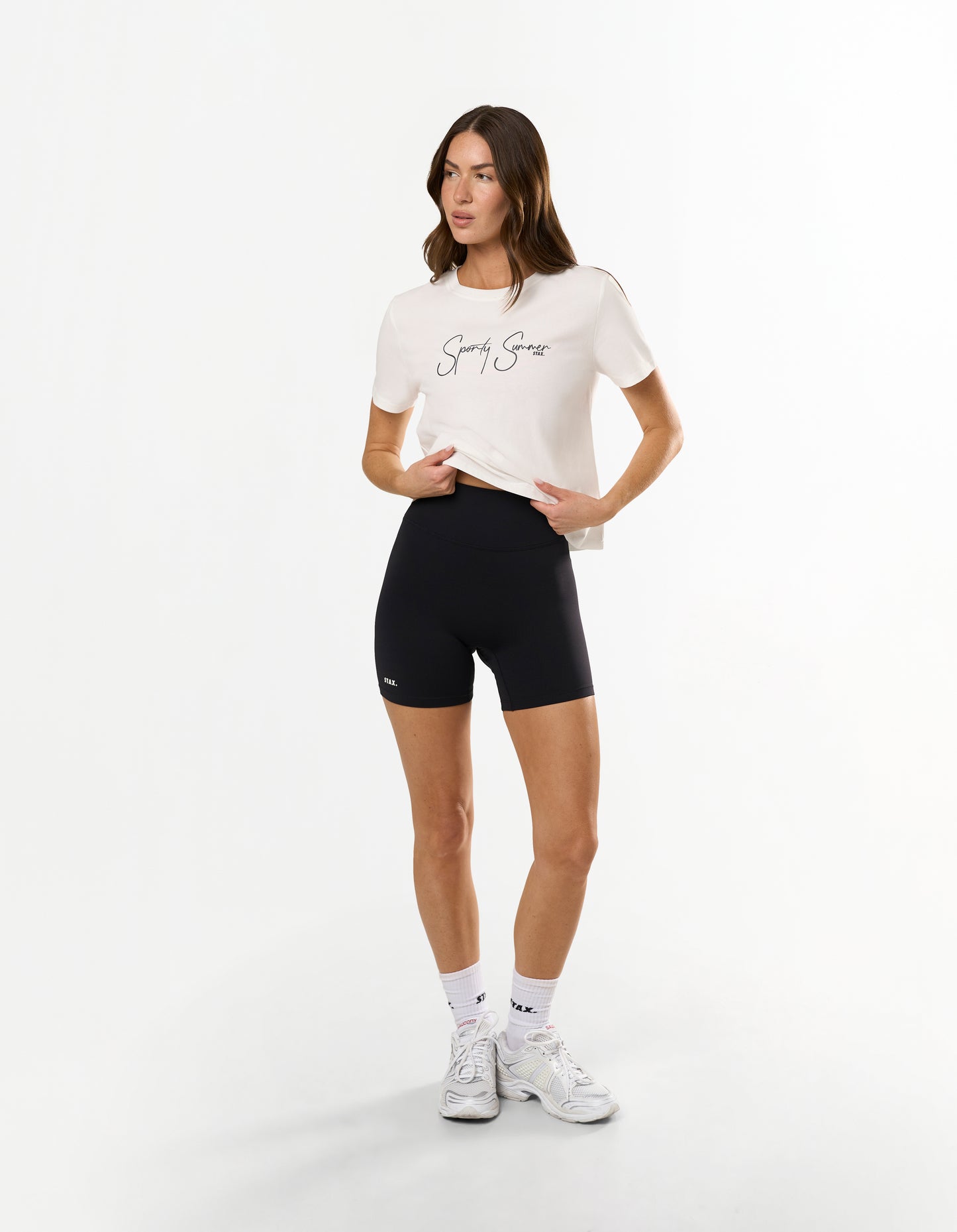 Sporty Summer Tee - White