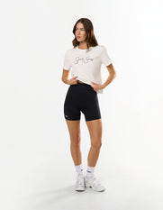 Sporty Summer Tee - White