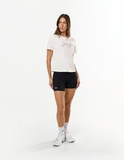 Sporty Summer Tee - White