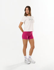 Sporty Summer Tee - White