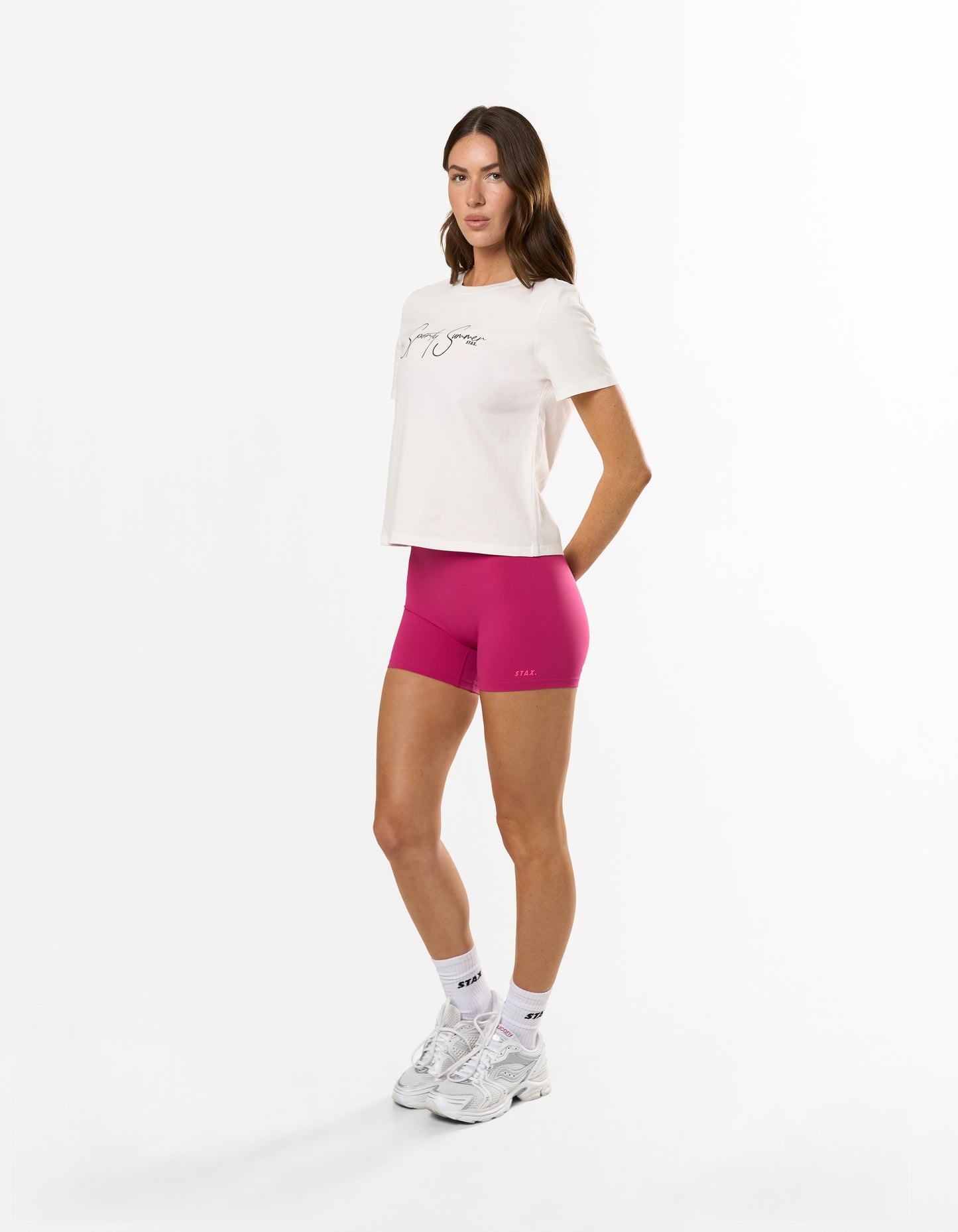 Sporty Summer Tee - White