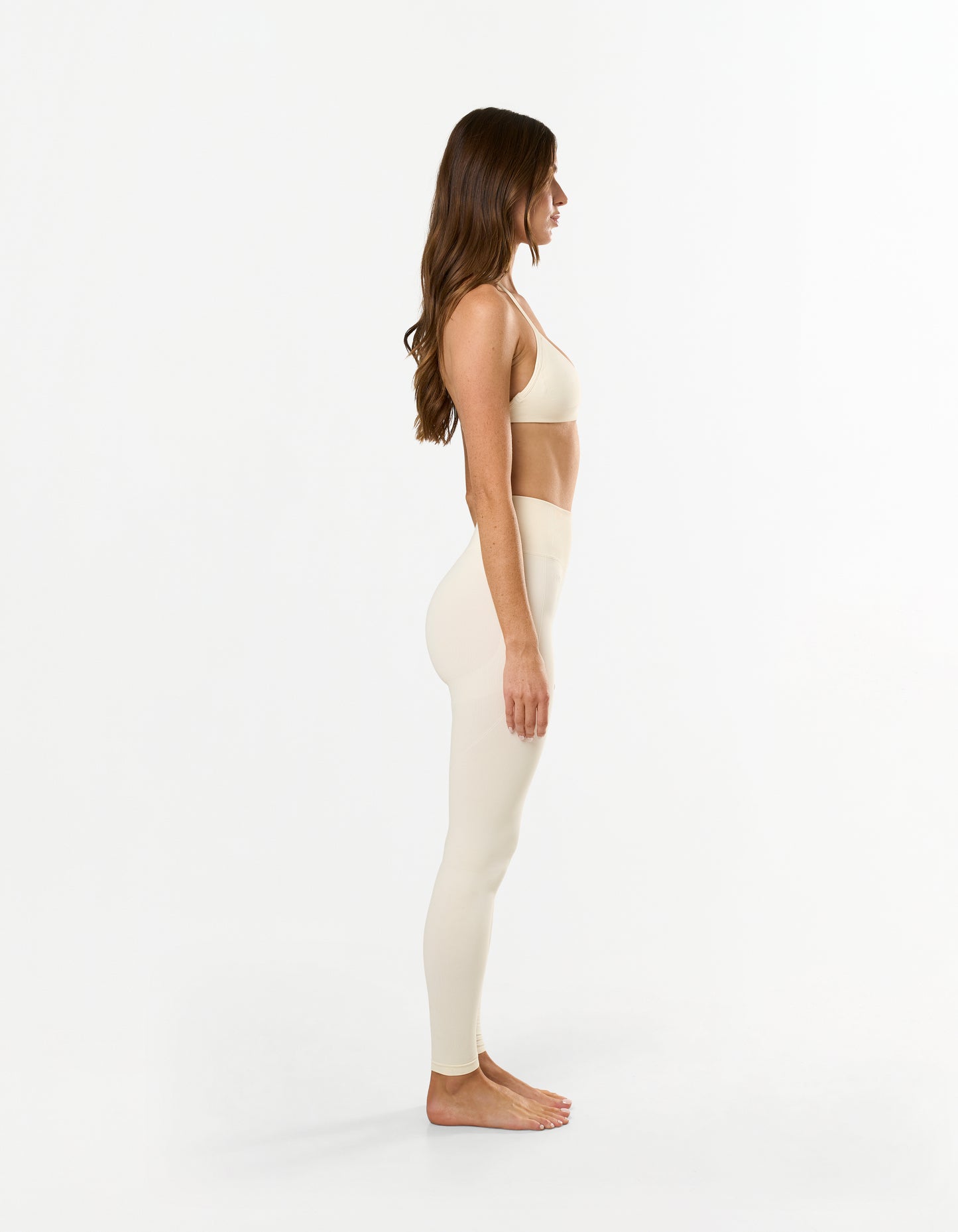 Premium Seamless Skulpt Bralette - Cream