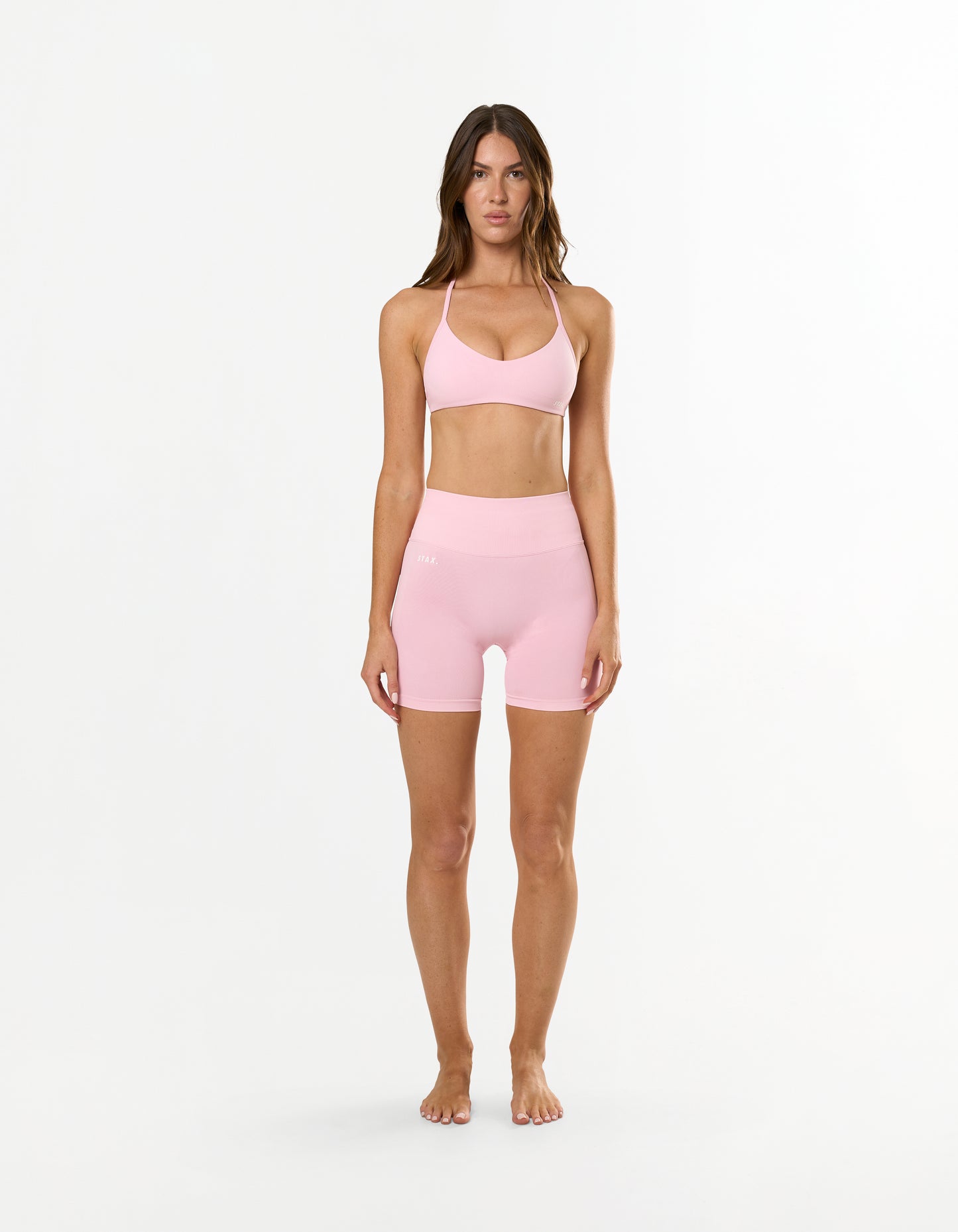 Premium Seamless Skulpt Bralette - Pink