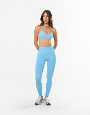 Premium Seamless Skulpt Tights - Blue