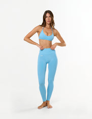 Premium Seamless Skulpt Bralette - Blue