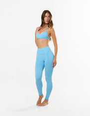Premium Seamless Skulpt Bralette - Blue