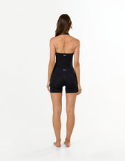 Premium Seamless Skulpt Halter Tank - Black