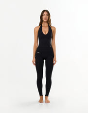 Premium Seamless Skulpt Tights - Black