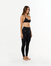 Premium Seamless Skulpt Tights - Black
