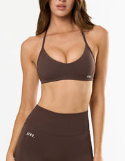 Premium Seamless Skulpt Bralette - Brown