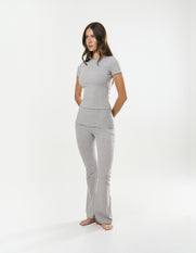 Cotton Comfort Baby Tee - Grey Marle