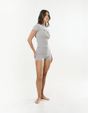 Sporting Comfort Cotton Baby Tee - Grey Marle