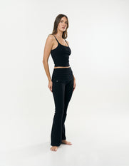 Cotton Comfort Singlet - Black