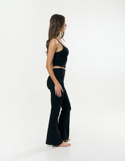 Cotton Comfort Singlet - Black