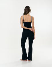 Cotton Comfort Singlet - Black
