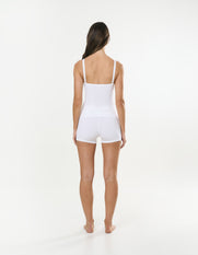 Cotton Comfort Singlet - White