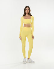 Full Length Tights Airlyte - Limoncello