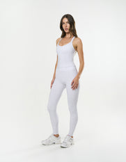 V Neck Tank Airlyte - Grey Marle