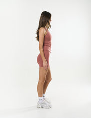 Pocket Midi Bike Shorts Astryx - Rust