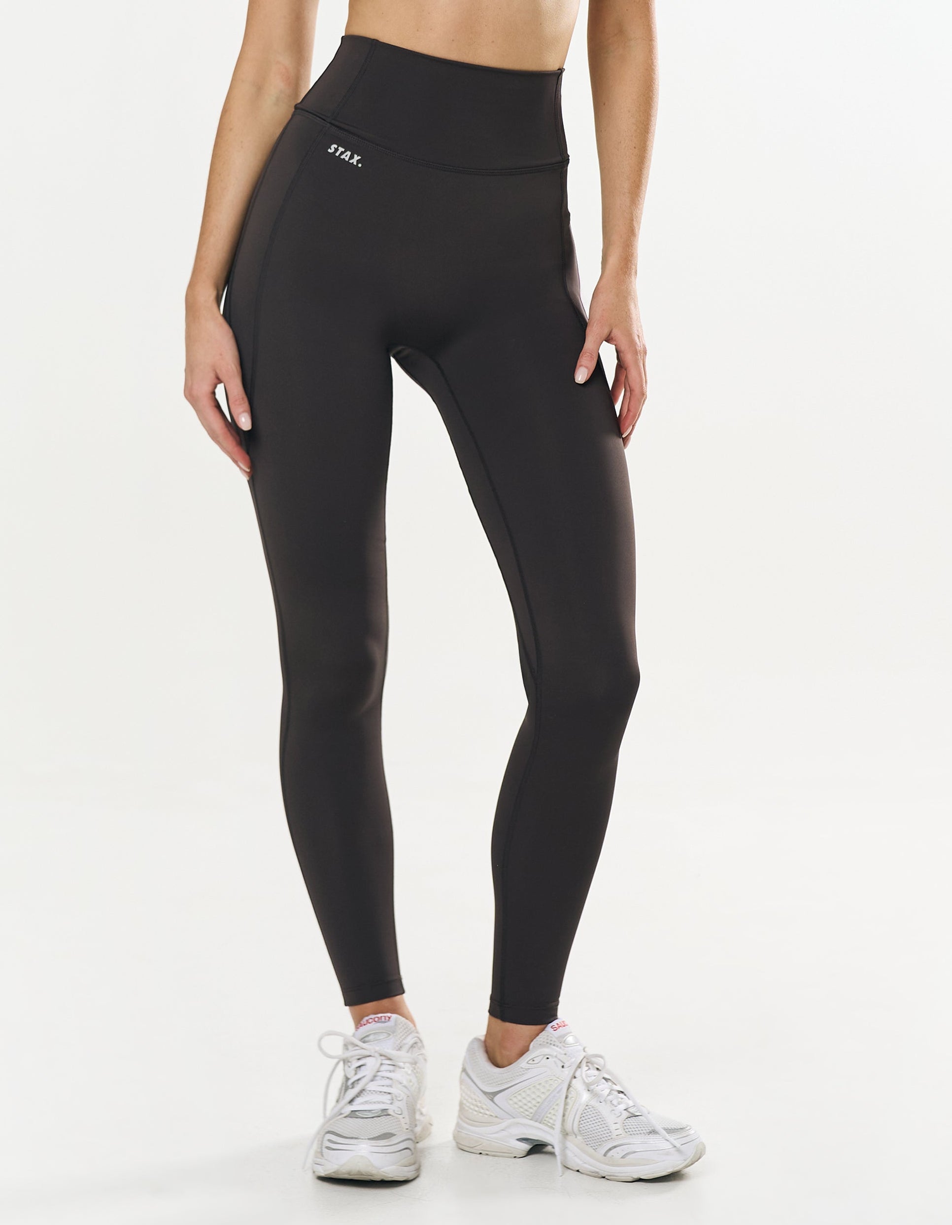Pocket Full Length Tights Astryx - Truffle