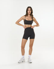 Pocket Midi Bike Shorts Astryx - Truffle