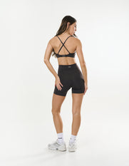 Pocket Midi Bike Shorts Astryx - Truffle