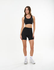 Mesh Racerback Sports Bra Astryx - Carbon