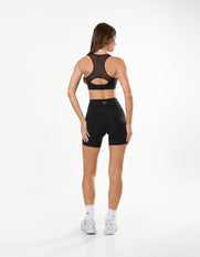 Mesh Racerback Sports Bra Astryx - Carbon