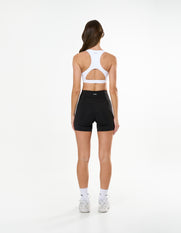 Mesh Sports Crop Astryx - White