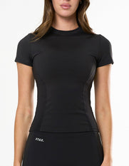 Fitted Mesh Tee Astryx - Carbon
