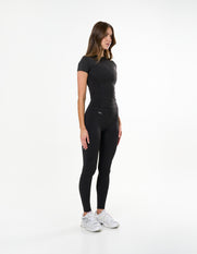 Fitted Mesh Tee Astryx - Carbon