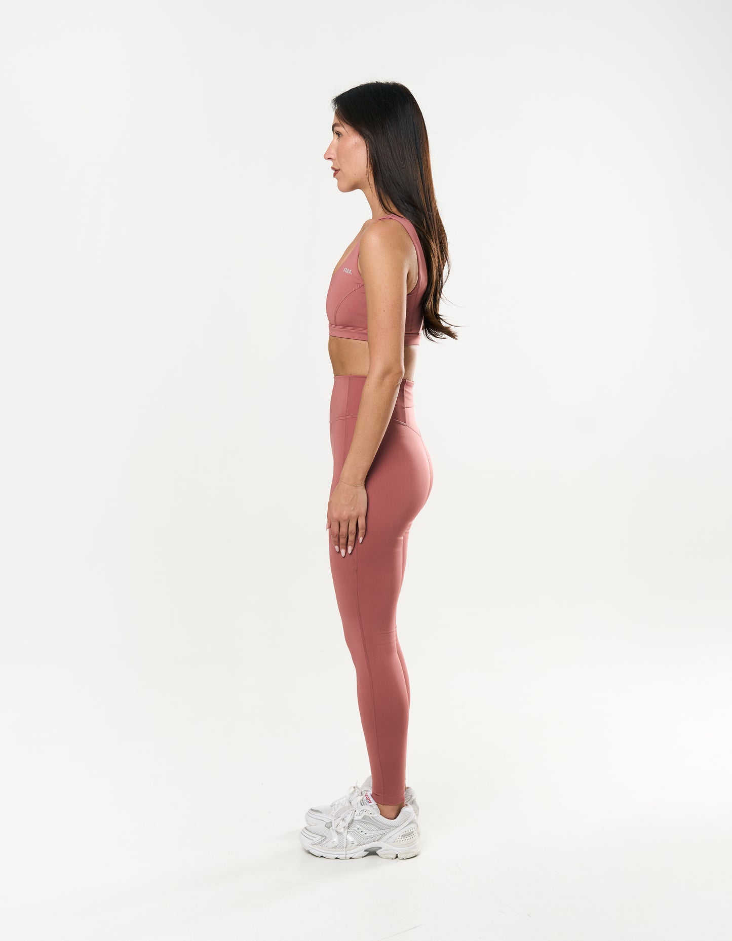 Pocket Full Length Tights Astryx - Rust