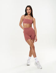 Pocket Midi Bike Shorts Astryx - Rust