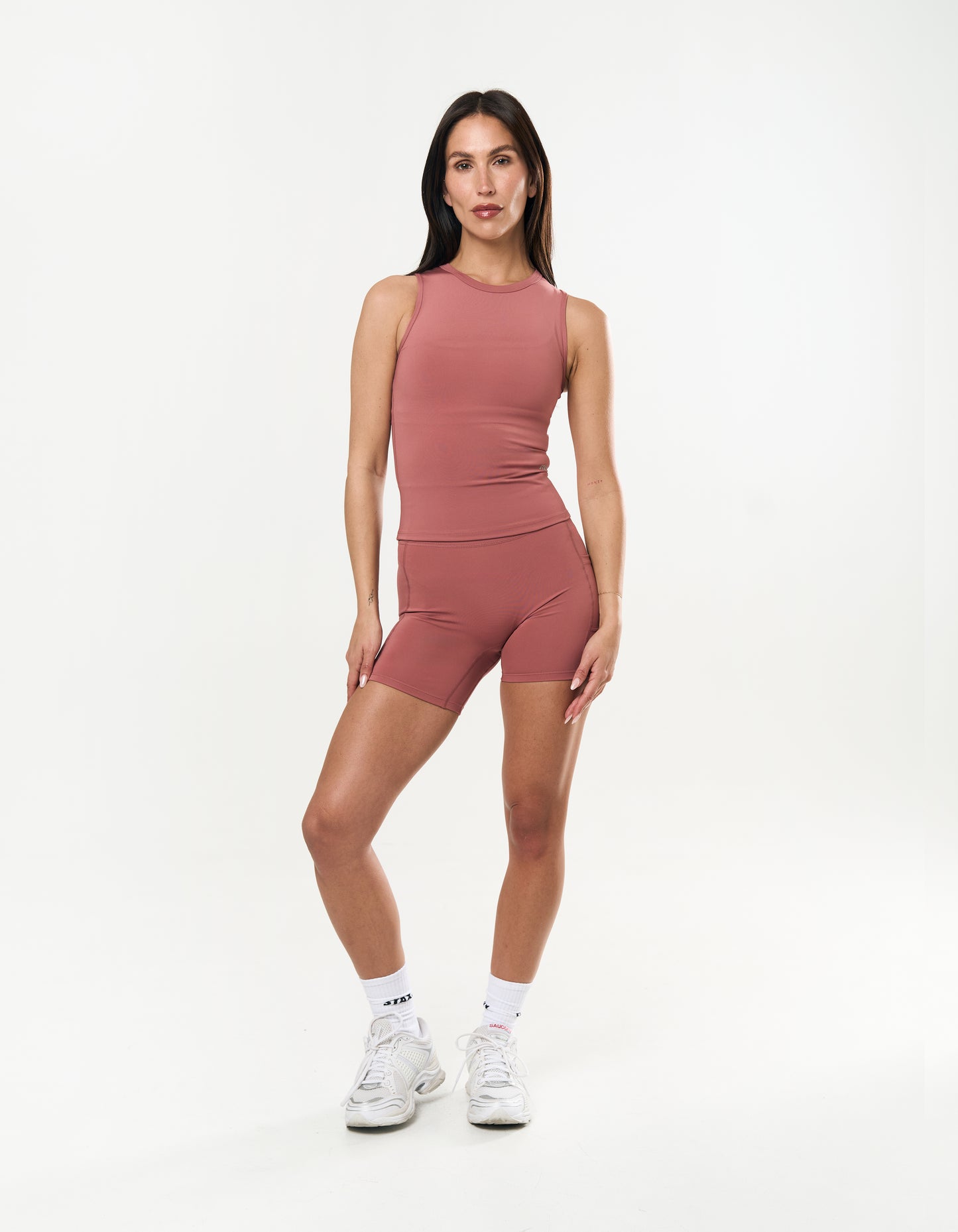 Pocket Midi Bike Shorts Astryx - Rust