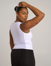 Fitted Mesh Tank Astryx - White