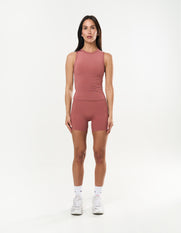 Pocket Midi Bike Shorts Astryx - Rust
