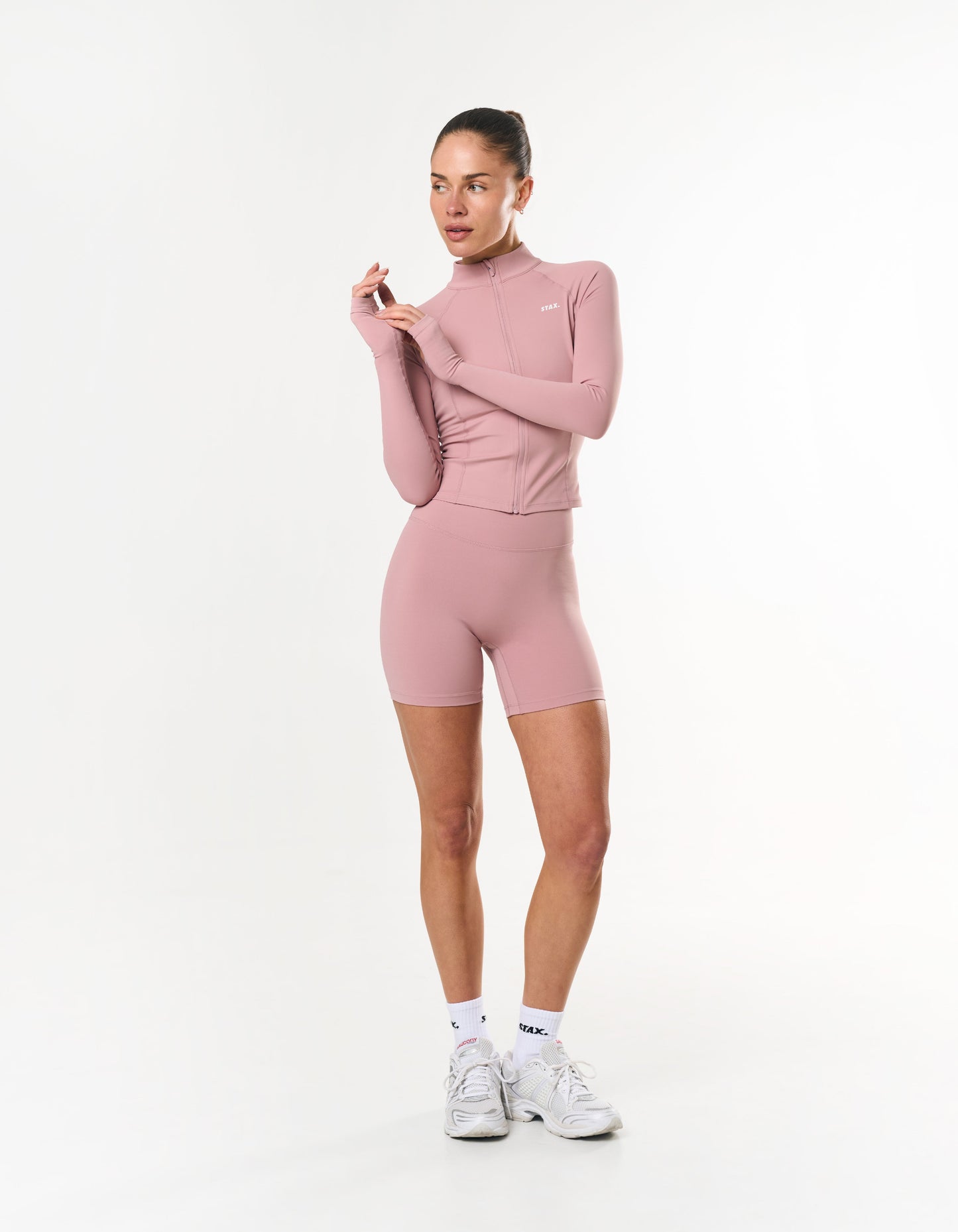 Active Zip Jacket Airlyte - Dusty Pink