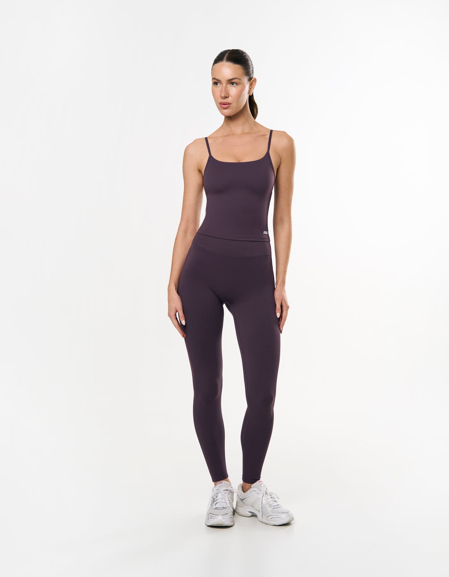 Full Length Tights Airlyte - Plum