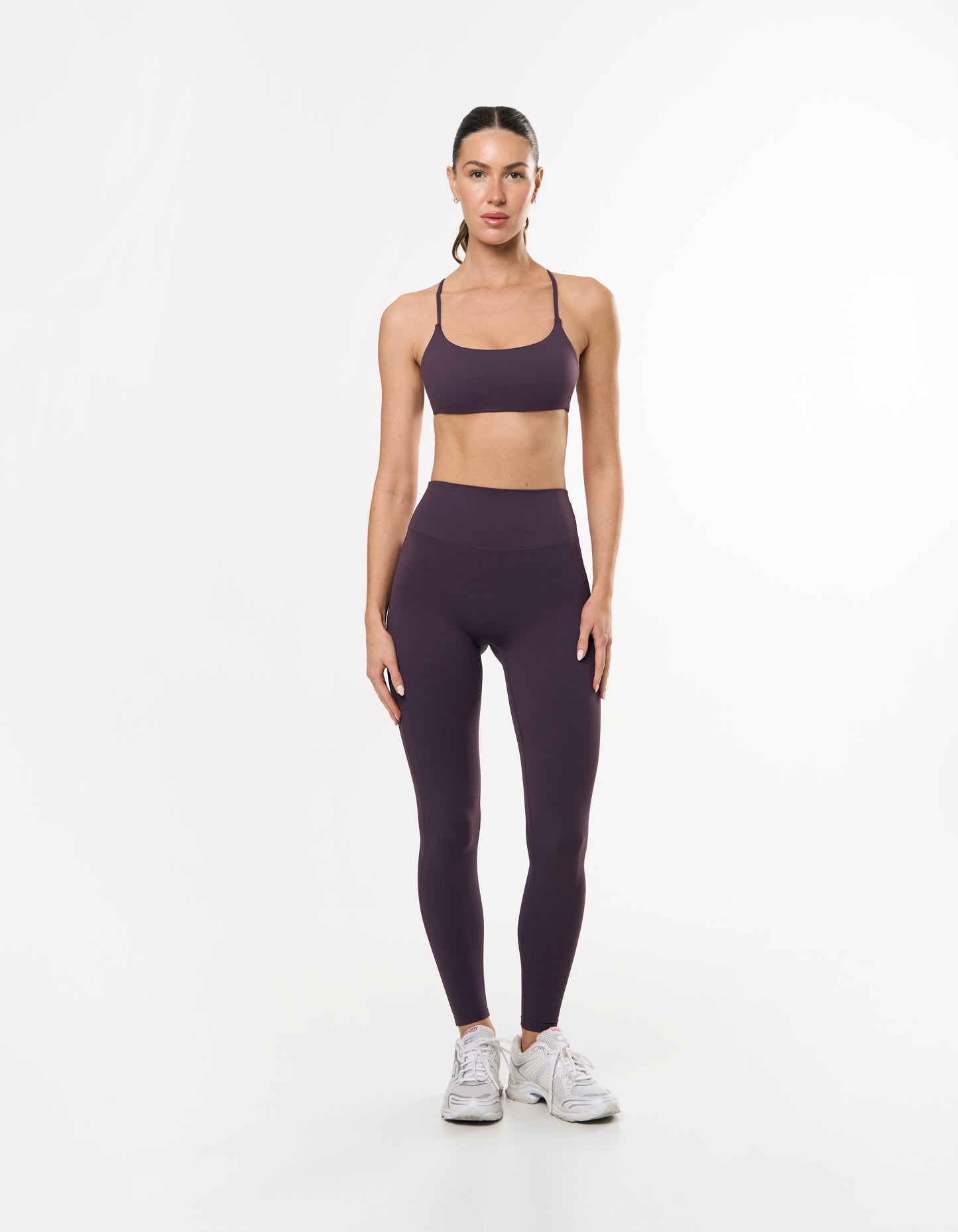 Crossback Crop Airlyte - Plum