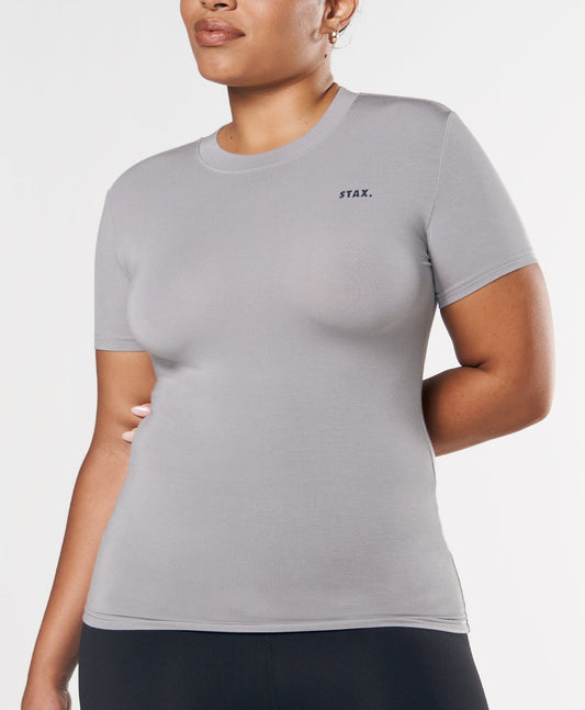 AW Womens Tee - Light Grey