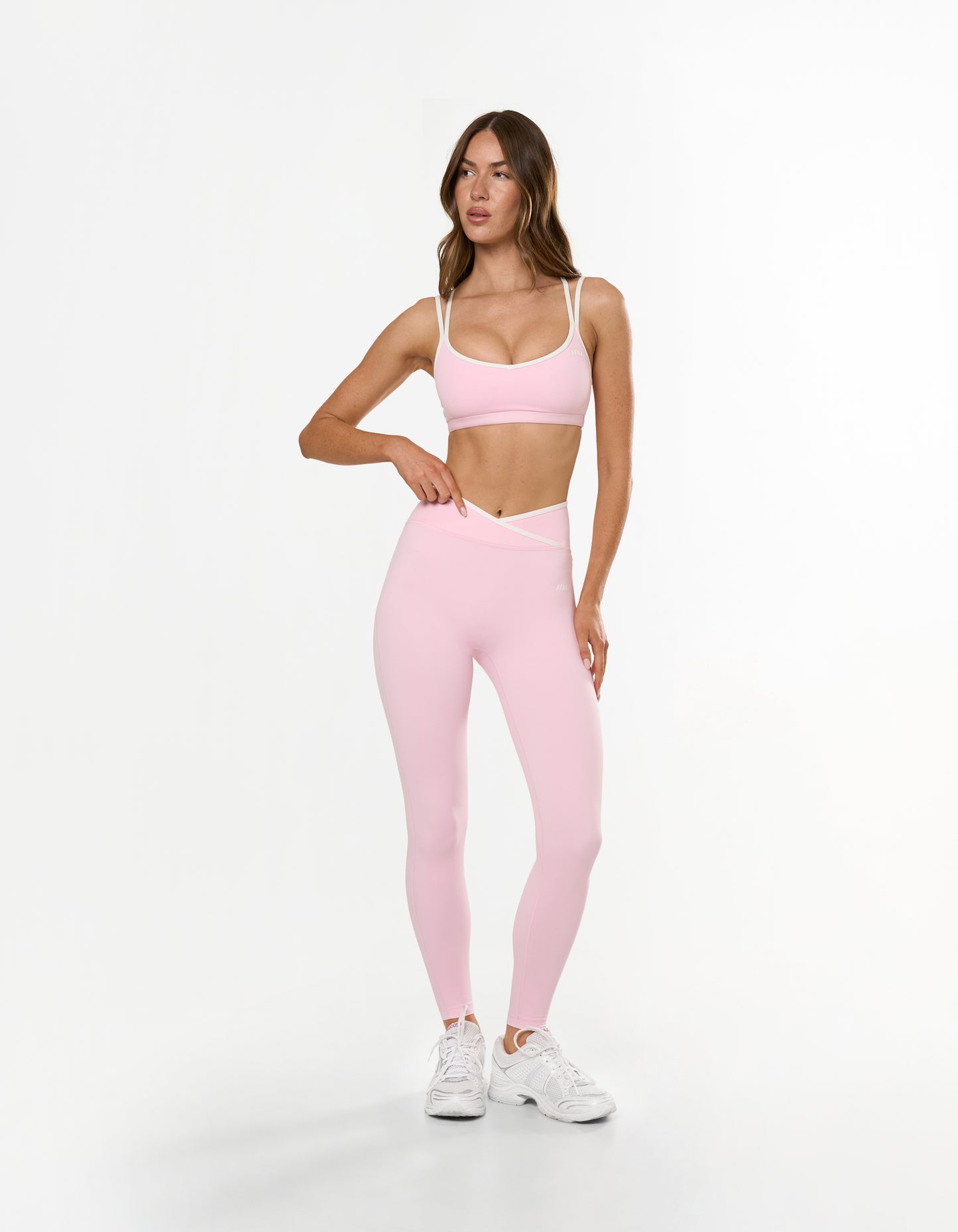 Double Strap Crop Airlyte - Marshmallow