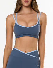 Double Strap Crop Airlyte - Sky